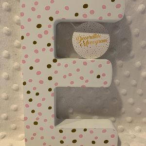 Azzure home handcrafted letter